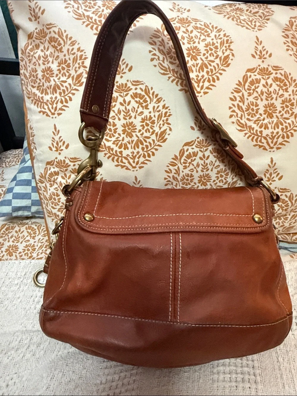 Coach classic leather